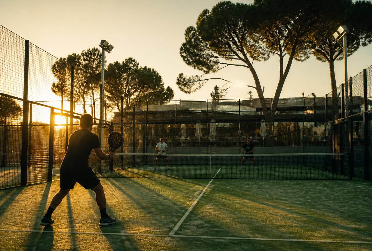Padel + Play Northfield courts